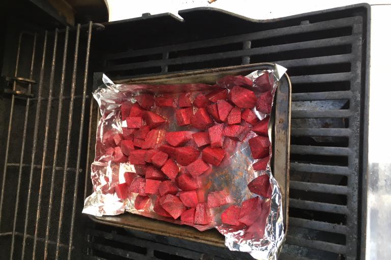 Beets on bbq